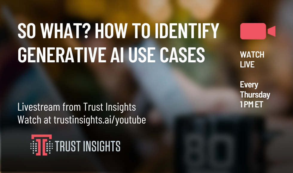 So What How to Identify Generative AI Use Cases